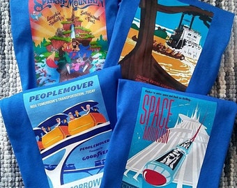 Retro Disneyland Shirt, Disney World Tee, Vintage Poster Design