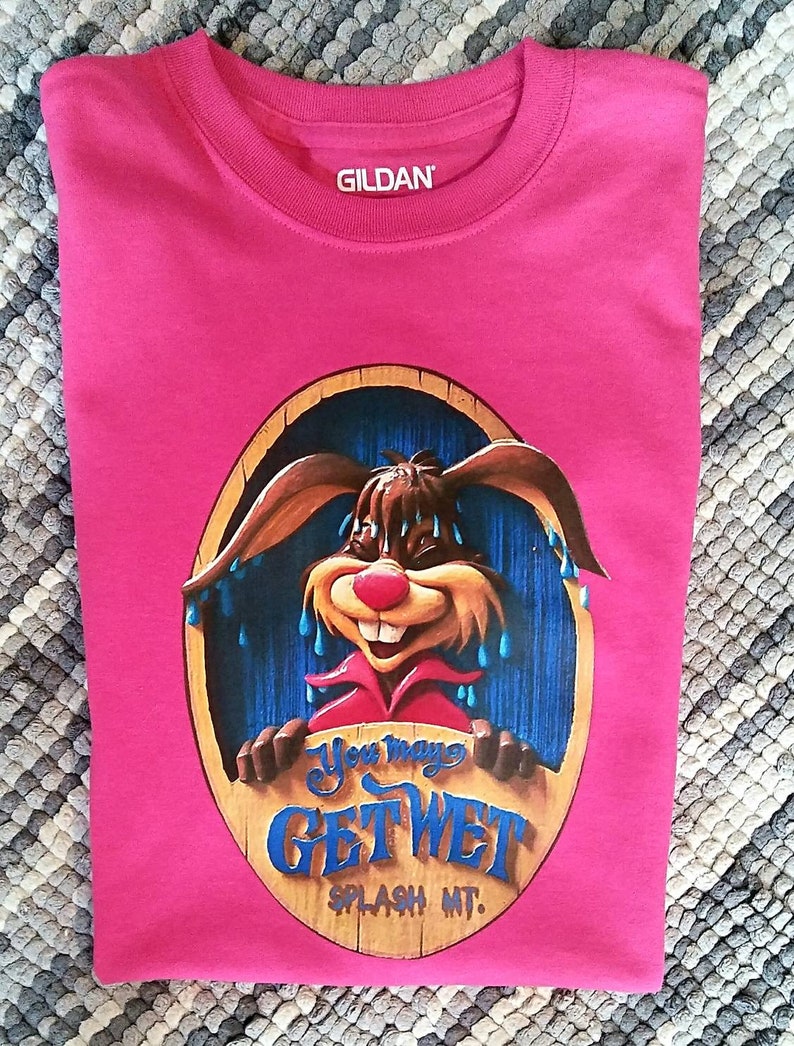 Splash Mountain Brer Rabbit You May Get Wet T-shirt - Etsy