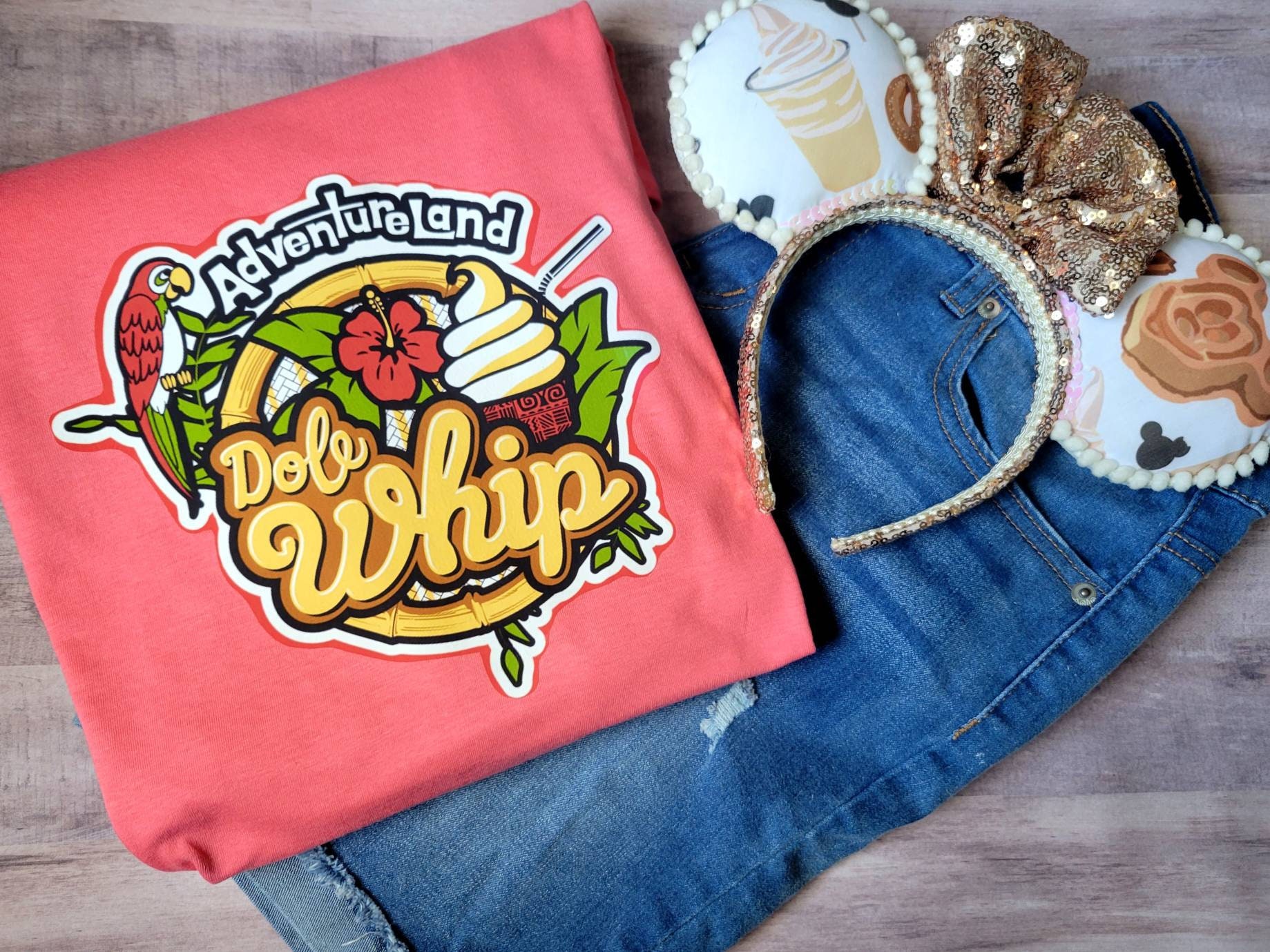 Camiseta Dole Whip de Adventureland - Inspirada en Disneyland - Etsy México, image size:1839x1379