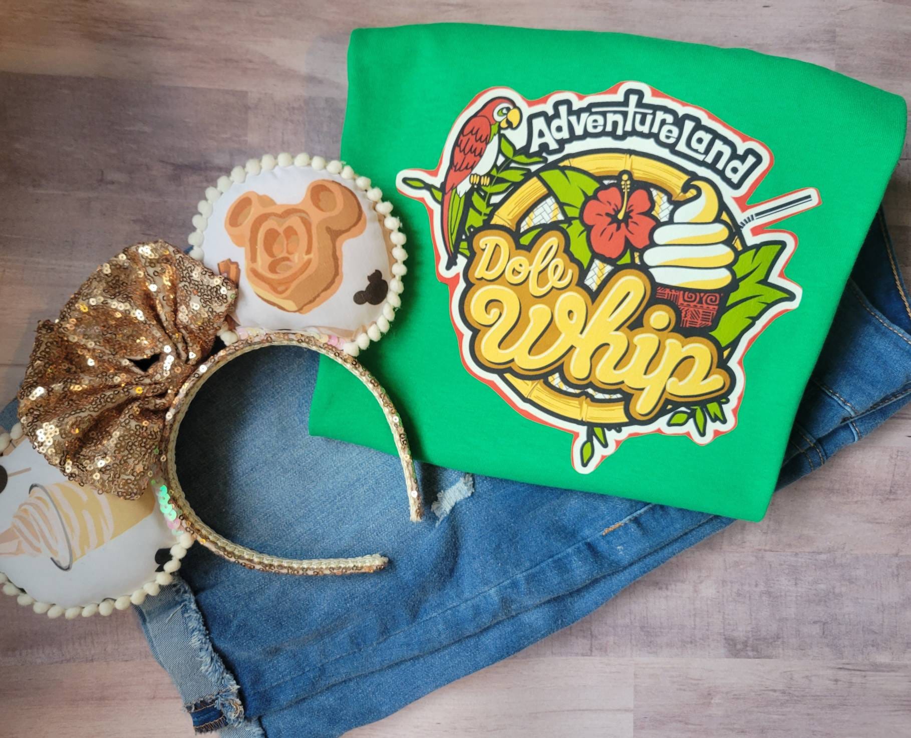 Camiseta Dole Whip de Adventureland - Inspirada en Disneyland - Etsy México, image size:1819x1473