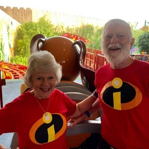 The Incredibles Family tees - Costume Tshirt - Incredible Mom, Incredible Dad, brother, sister, Grandma etc.
