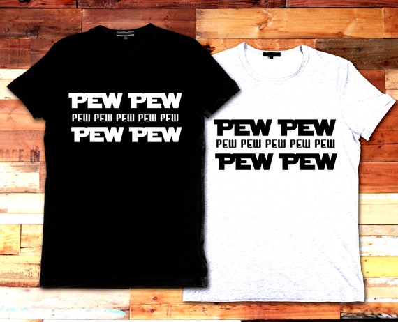 pew pew pew star wars shirt