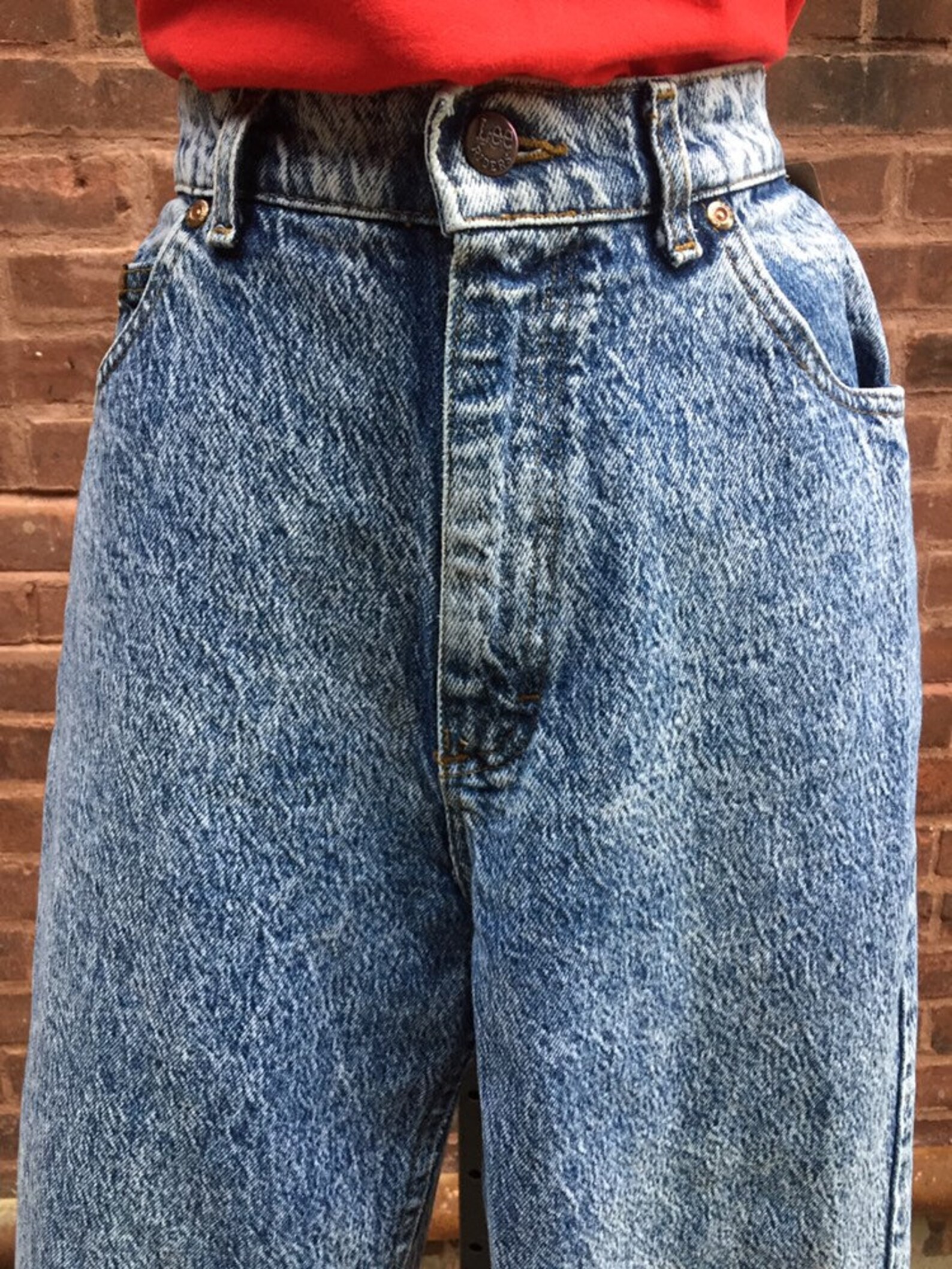 Lee Acid Wash Jeans W29 | Etsy