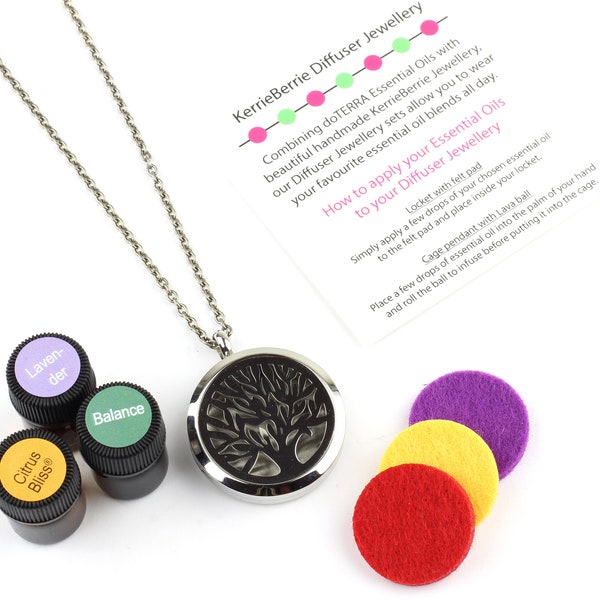 Diffuser necklace Aromatherapy Necklace Essential Oil Necklace Essential Oil Diffuser Scent Diffuser Locket Diffuser