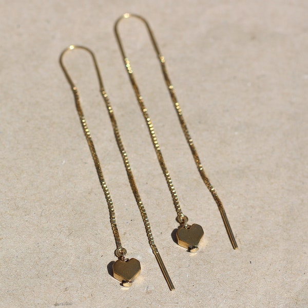 Threader Earrings Etsy