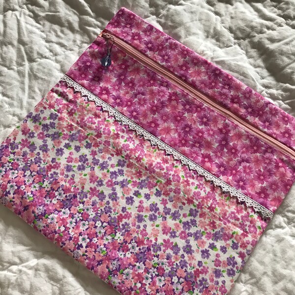 Cross Stitch Project Bag - Butterflies