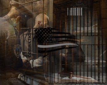 Correctional officer prints, correctional officer tumbler wrap, digital download, 20 oz skinny wrap, prisoner png, tumbler download png