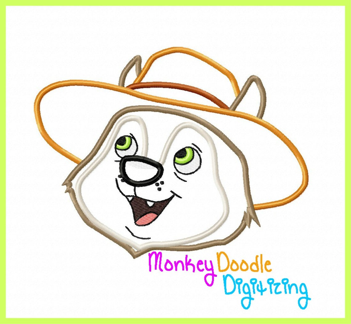 Great Wolf Lodge Wiley Embroidery Machine Applique Etsy