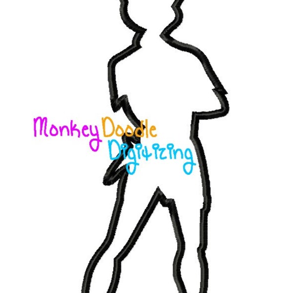 Peter Pan Silhouette - Etsy