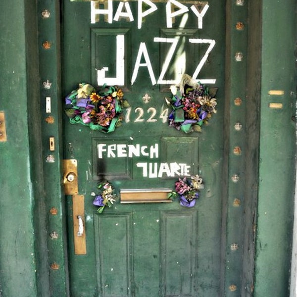 French Quarter Doors, New Orleans Jazz Fest Art, big easy Photos, Vintage Decor, Prints, Funky Art, eclectic, Mardi Gras
