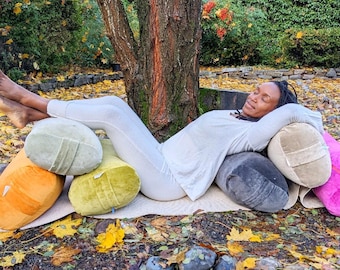 100% Organic Yoga Bolsters