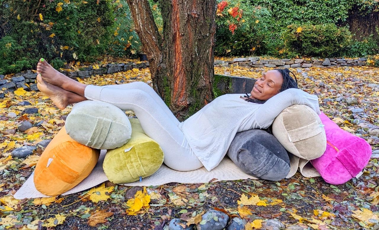 100% Organic Yoga Bolsters