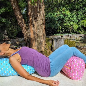 Yoga Bolster - Rainbow