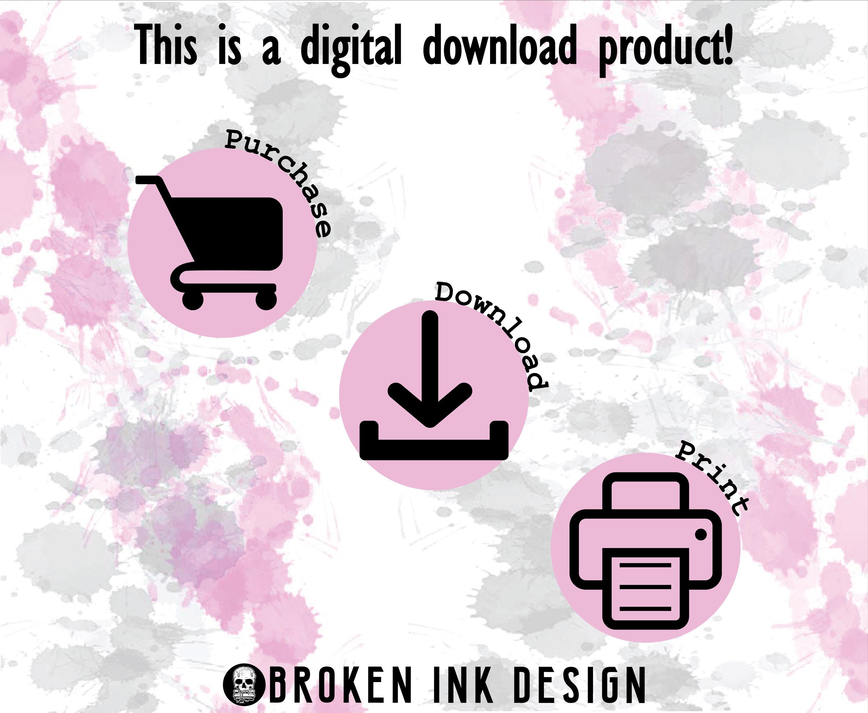 Probably Overthinking - Printable Digital File for Posters, Photo ...