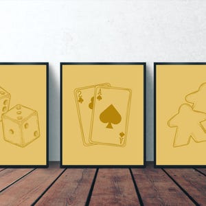 Board Game Art - Printable digital file for Posters, Photo Frames. Wall Art, Digital Print, Game Room Art, Gamer Decor, Game Enthusiast Pic
