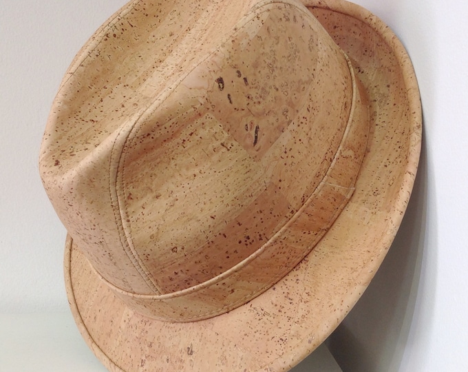 Cork hat, vegan, Eco friendly, cruelty free