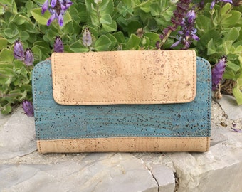 Cork wallet, complete, Vegan, Eco Friendly, Cruelty Free