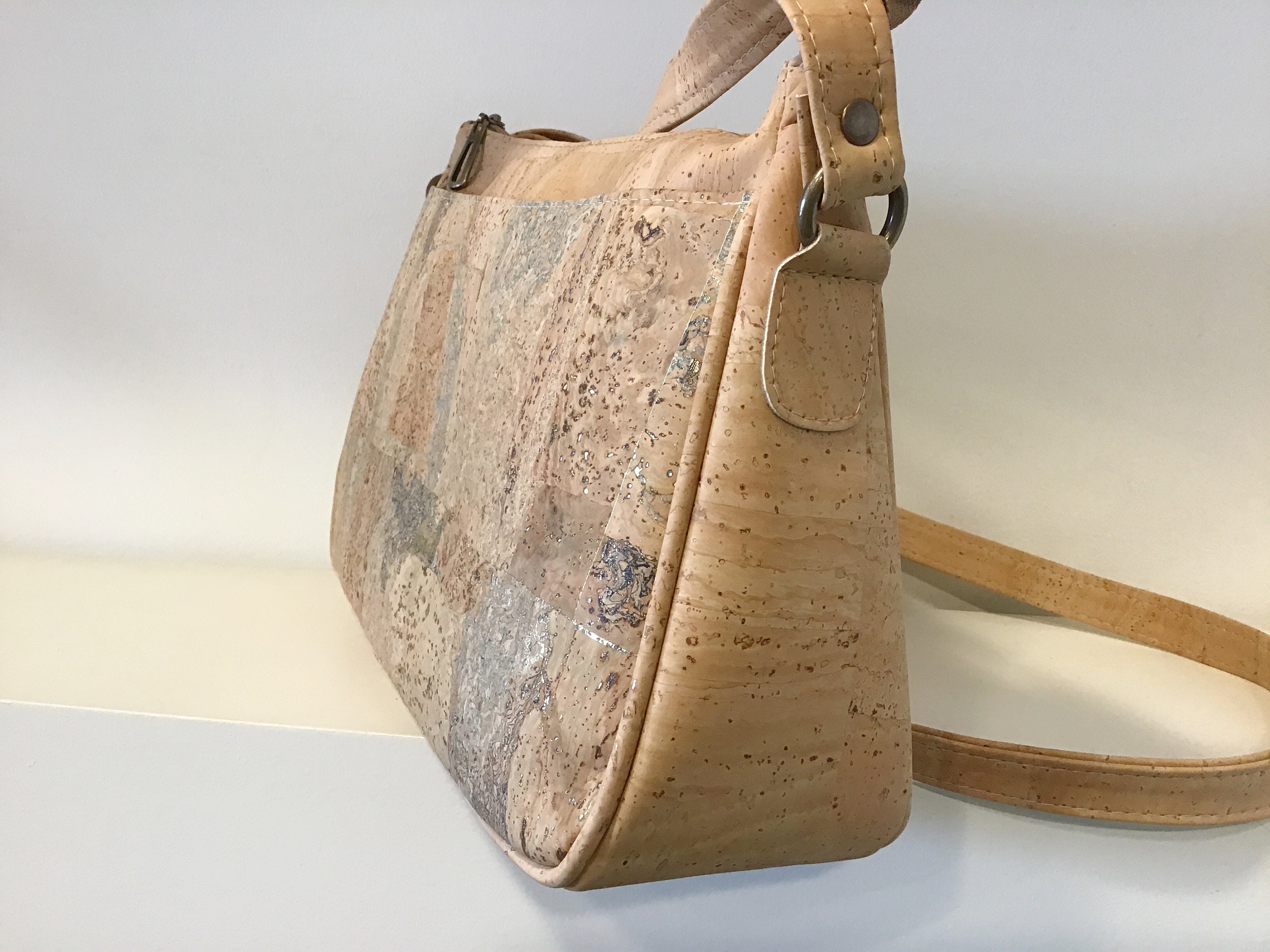 Cork shoulder bag high quality Vegan Eco Friendly