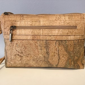Bolso de hombro/bandolera de corcho, corcho, vegano, libre de crueldad, ecológico