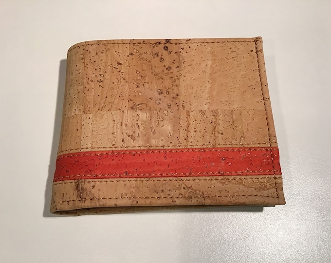 Cork big wallet, 12,5x10cm - Vegan - Eco Friendly