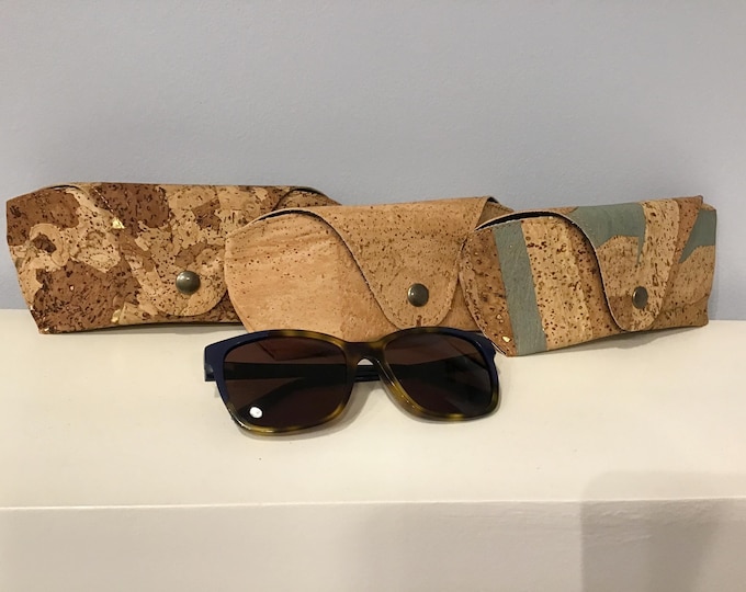 Cork glasses case, Vegan, cruelty free, Eco Friendly