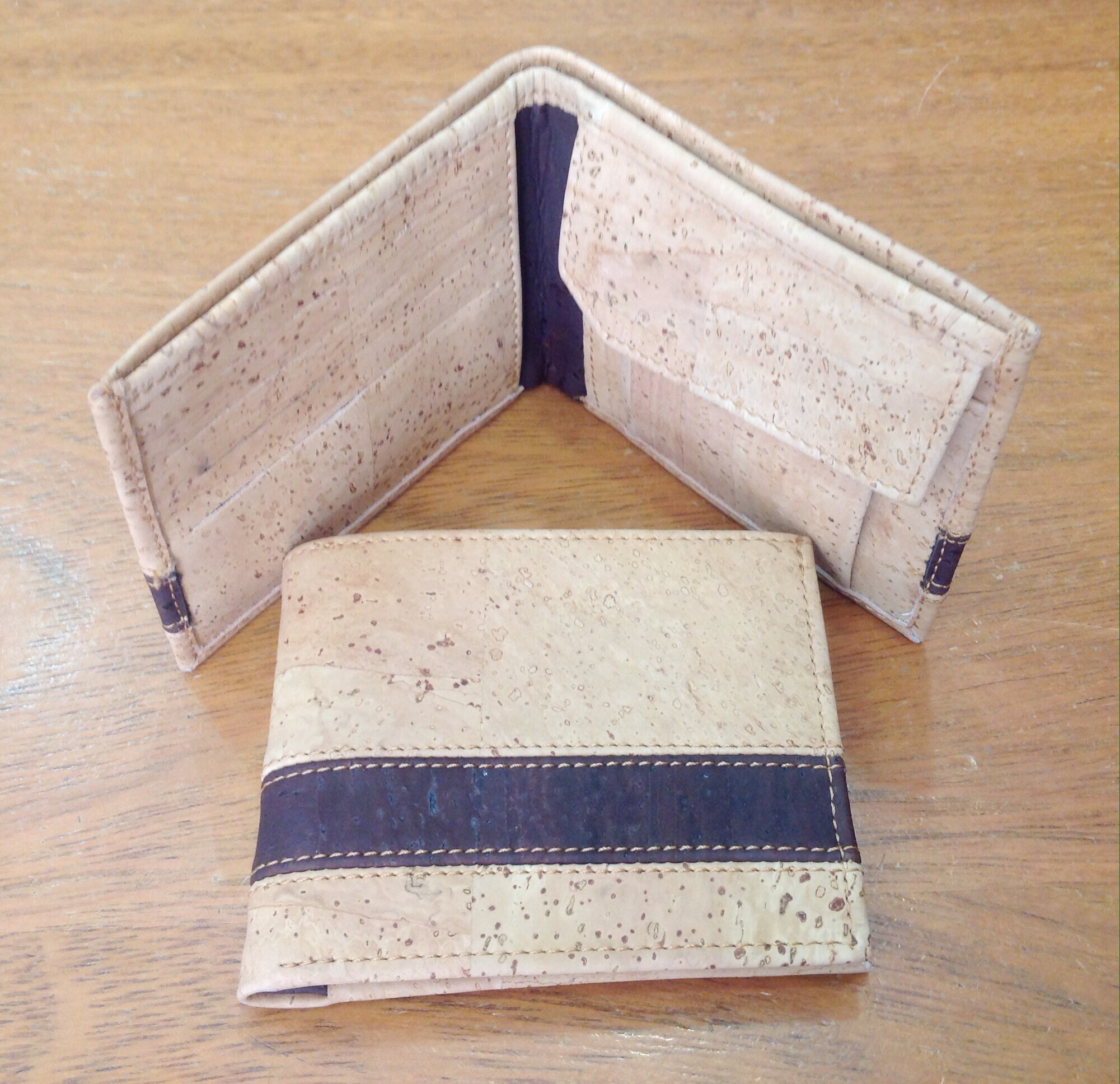 cork wallet, 11x9cm Vegan Eco Friendly