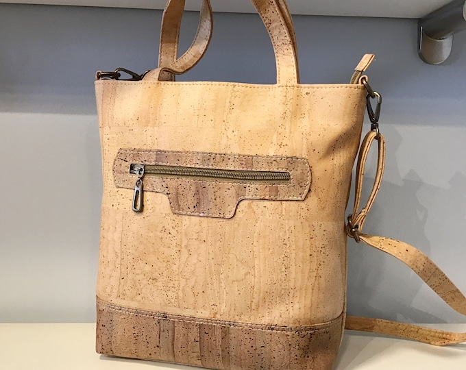 Cork backpack / handbag / shoulder or cross body bag, Vegan, cruelty free, Eco Friendly