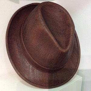 Cork hat, brown, vegan, Eco Friendly, cruelty free