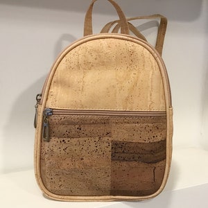 Cork back pack, small, Vegan , Eco Friendly, Cruelty Free, Ruckzack, Sac a Dos