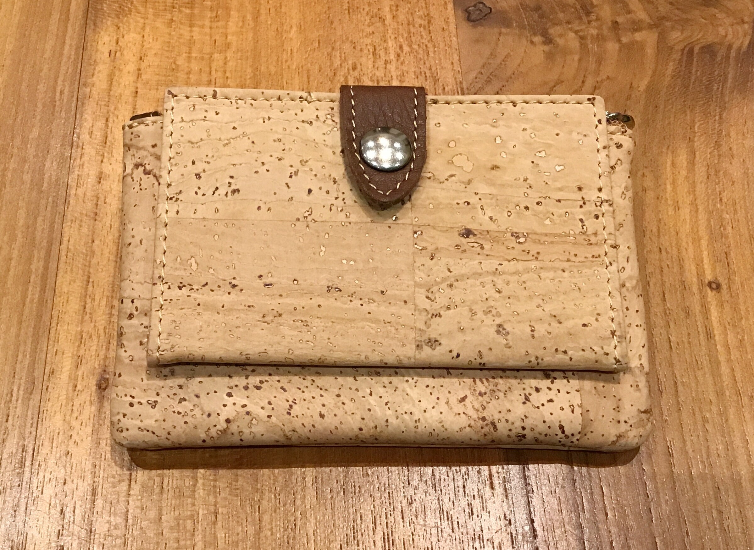 cork wallet, natural Eco Friendly