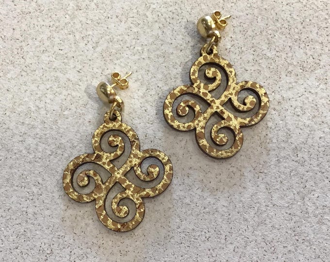 Cork earrings - Vegan - Eco Friendly