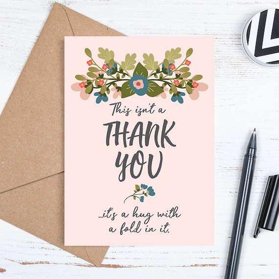 Thank you card hipster funny stylish card Instant Download Printable DIY Stationery Digital card
