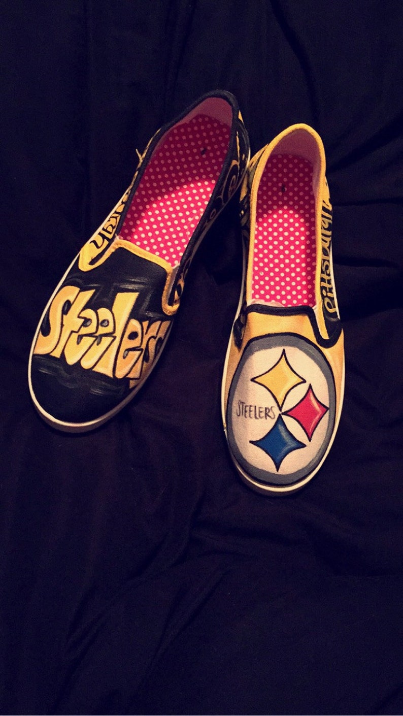 custom steelers shoes
