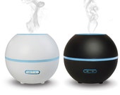 Long Running Aromatherapy Diffuser for Essential Oils. Ultrasonic Diffusion. LED Color Changing Lights. Home Office Spa Experience