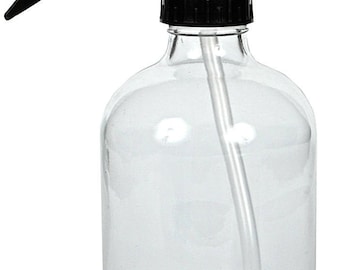16oz Clear Glass Trigger Sprayer Bottle For Essential Oils & Cleaning Products