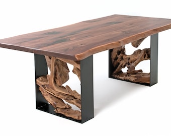 Table Base Only - Organic Modern