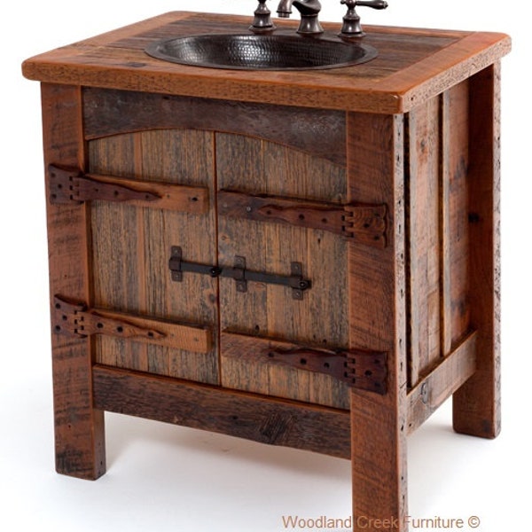 Barn Wood Vanity Etsy