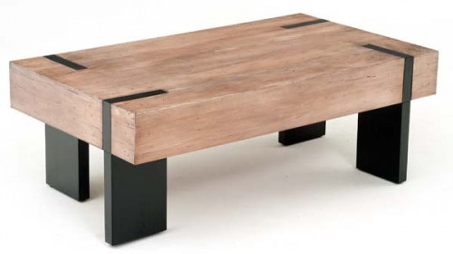 Rustic Distressed Modern Coffee Table Etsy