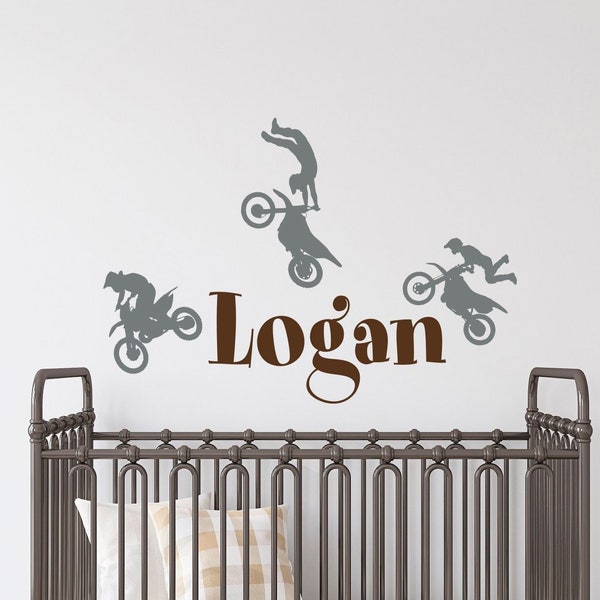 Motocross Decals Etsy