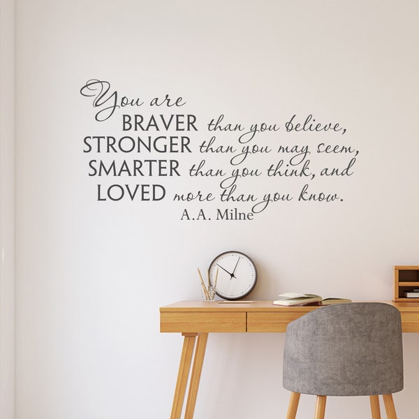 Nursery Wall Sayings Etsy
