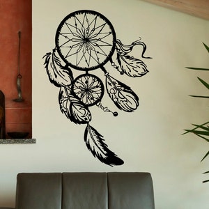 Black Art Wall Decor Dream Catcher Wall Decal Dream Big Quotes Feathers Wall Sticker Home Bedroom Decor Indian Mandala Bohemian Design Wall Mural AM100 Black Art Wall Decor Dream Catcher Wall Decal Dream Big Quotes Feathers Wall Sticker Home Bedroom Decor Indian Mandala Bohemian Design Wall Mural AM100