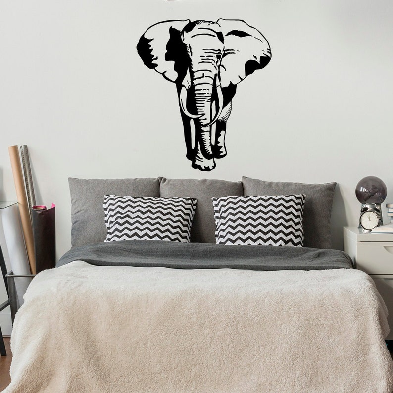 Elephant Wall Decal Stickers African Animals Wall Decal Etsy