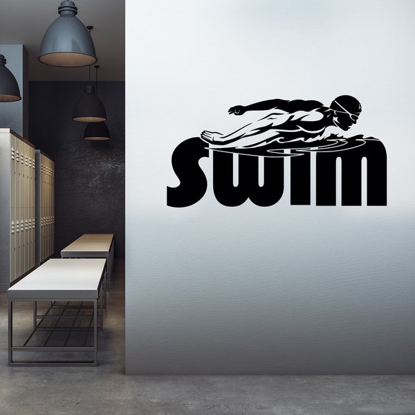 Swimming Pool Decals Etsy