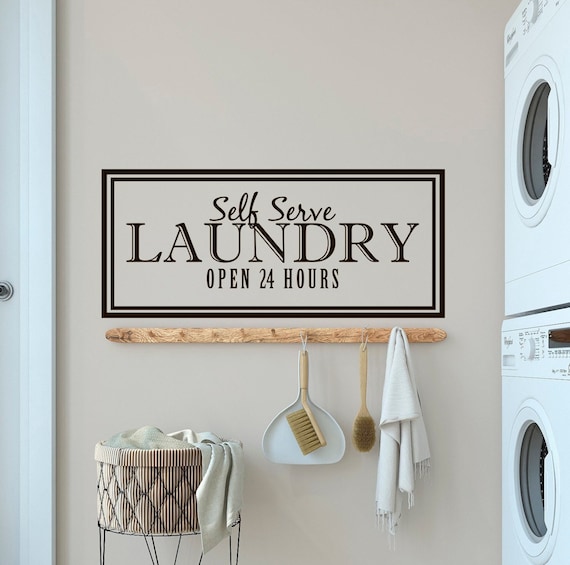 Laundry Room Wall Decal Laundry Room Decor Laundry Room Art - Etsy