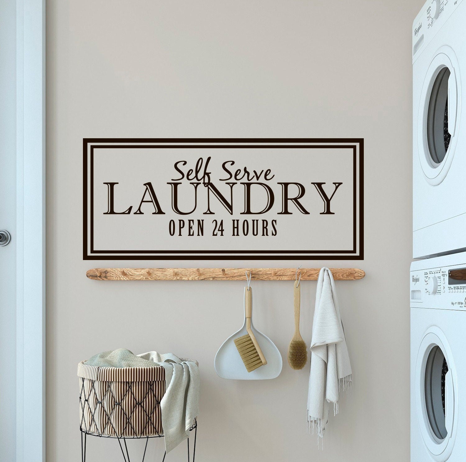 Laundry Room Wall Decal Laundry Room Decor Laundry Room Art - Etsy