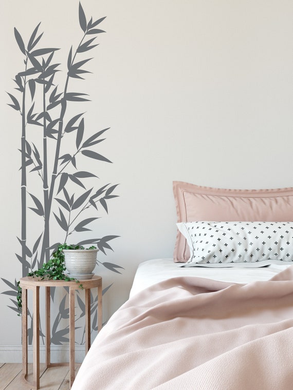 Asiatisches Bambus Wandtattoo: Zen Natur Vinyl Aufkleber - Moderne  Botanische Dekoration F196 - Etsy.de