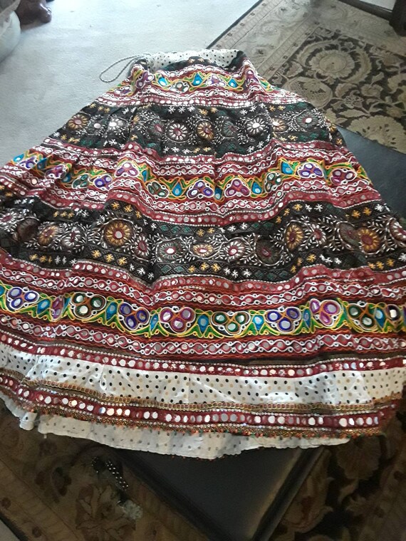 VINTAGE MEXICAN MAXI SKiRT
