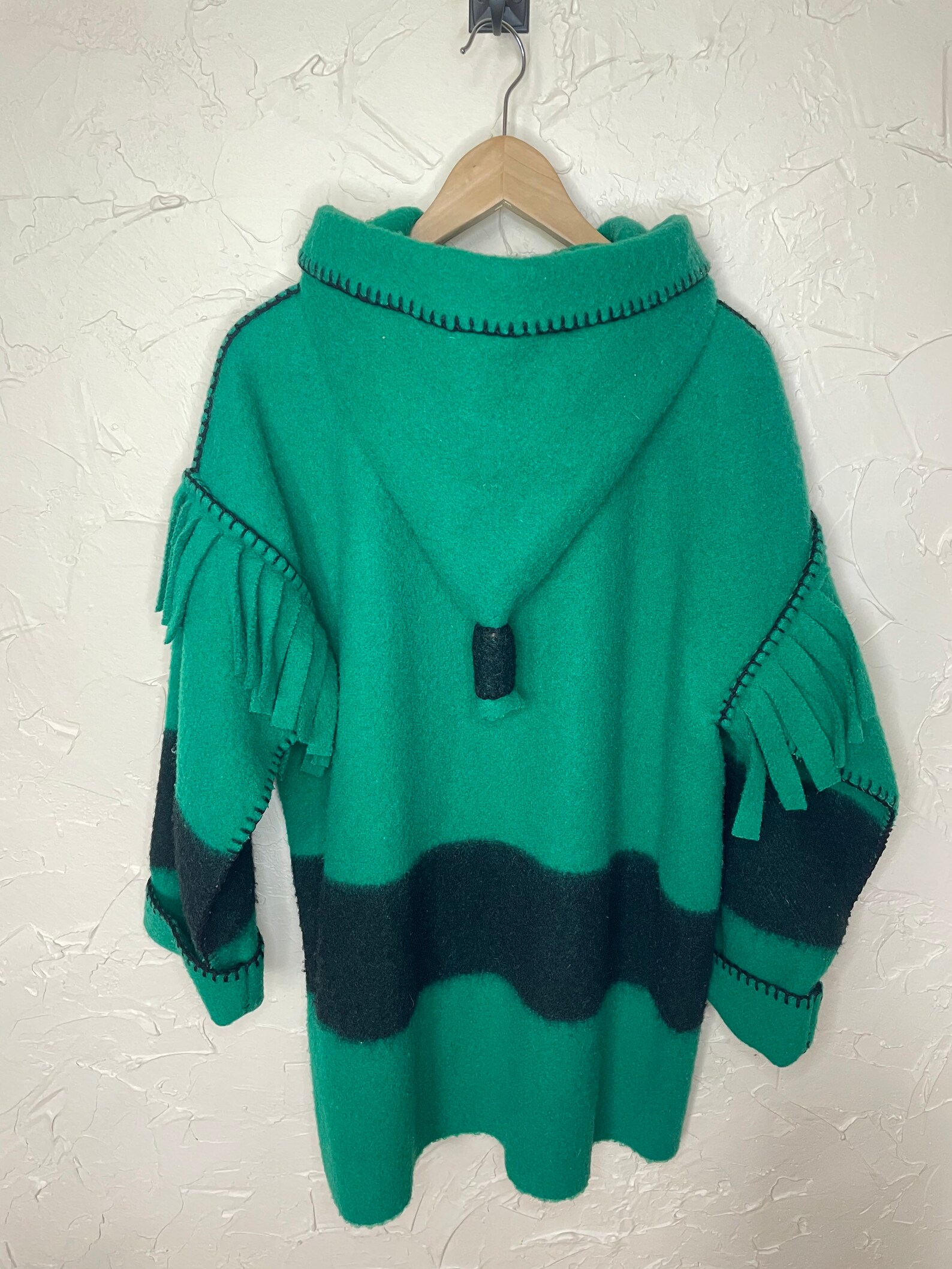 Vintage Hudson Bay Blanket Capote Coat Etsy