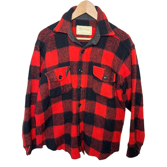 vintage buffalo plaid red - Gem