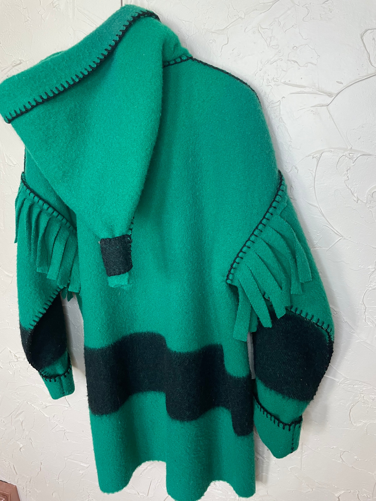 Vintage Hudson Bay Blanket Capote Coat Etsy